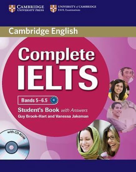Levně Complete IELTS Bands 5-6.5 Students Book with Answers with CD-ROM - Guy Brook-Hart