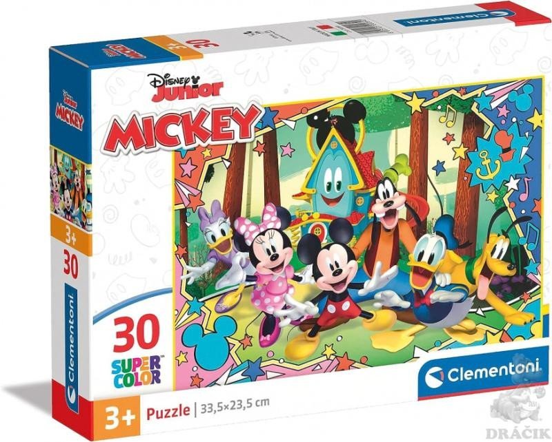 Levně Puzzle Mickey s kamarády 30 dílků