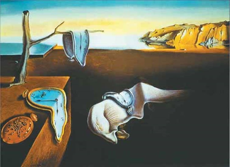 Levně Salvador Dalí: Persistence paměti Hodiny - Puzzle/1000 dílků