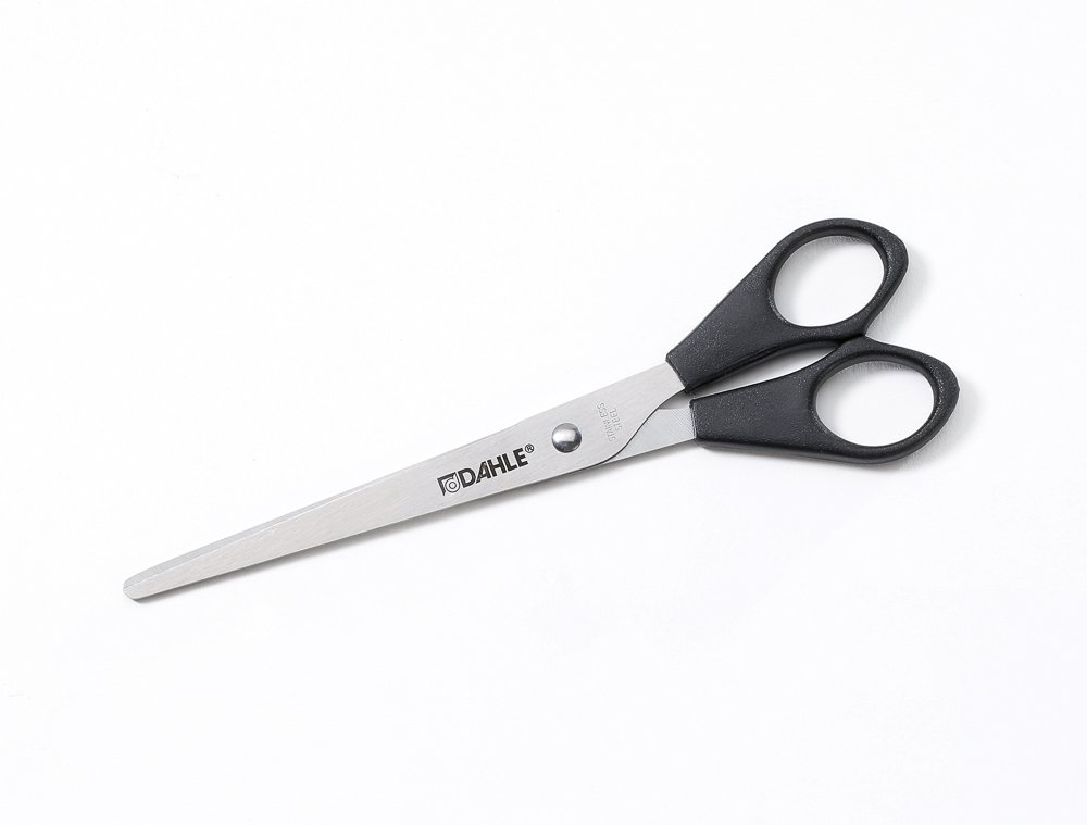 Dahle nůžky Home, 17 cm, symetrické, černé - 5ks
