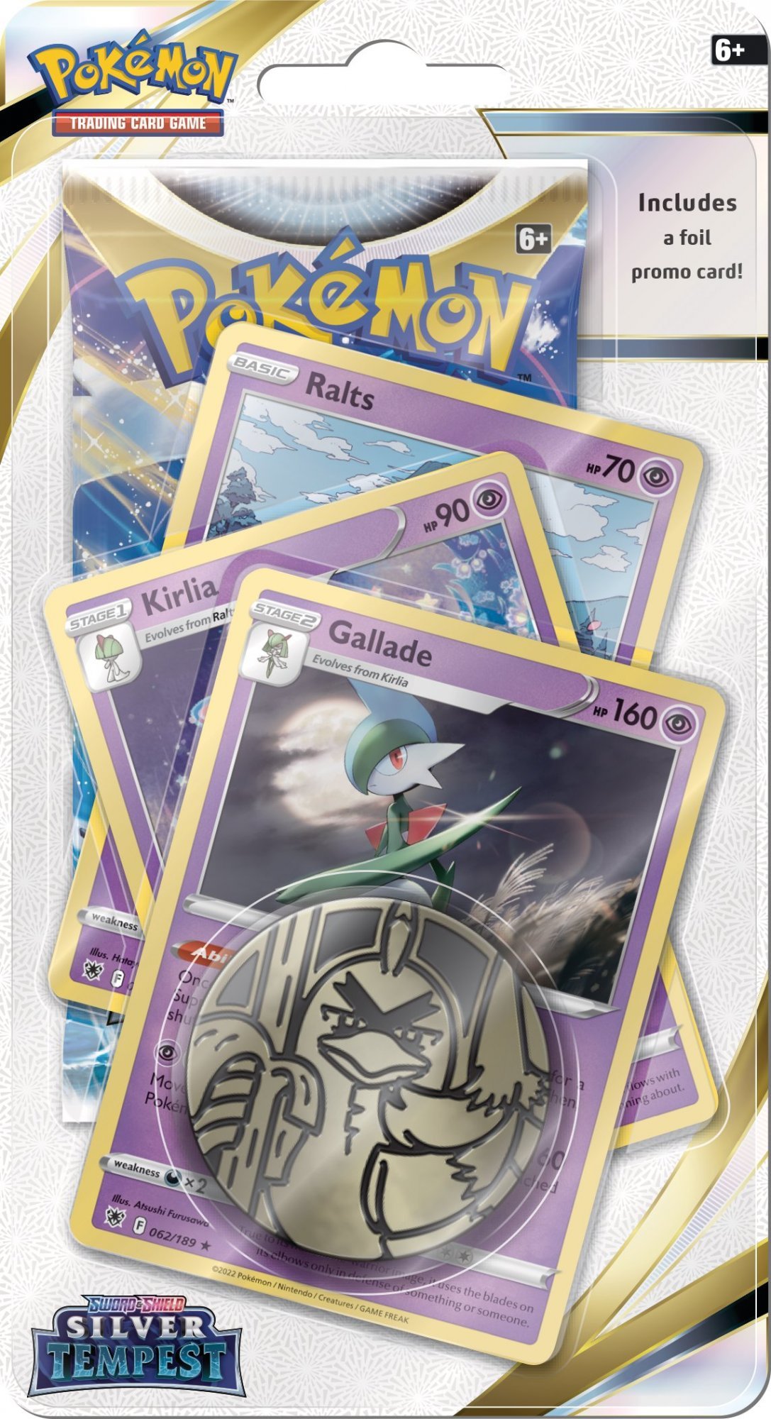 Levně Pokémon TCG: SWSH12 Silver Tempest - Premium Checklane Blister