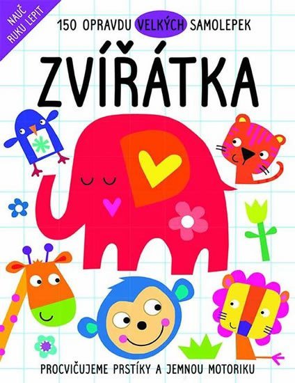 Product detail of Zvířátka - 150 opravdu velkých samolepek - Kolektiv