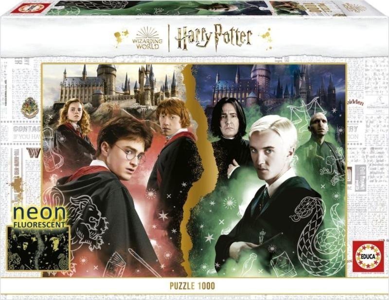 Levně Puzzle svítící Harry Potter 1000 dílků