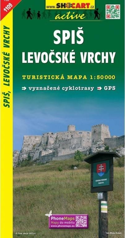 Levně SC 1109 Spiš, Levočské vrchy 1:50 000