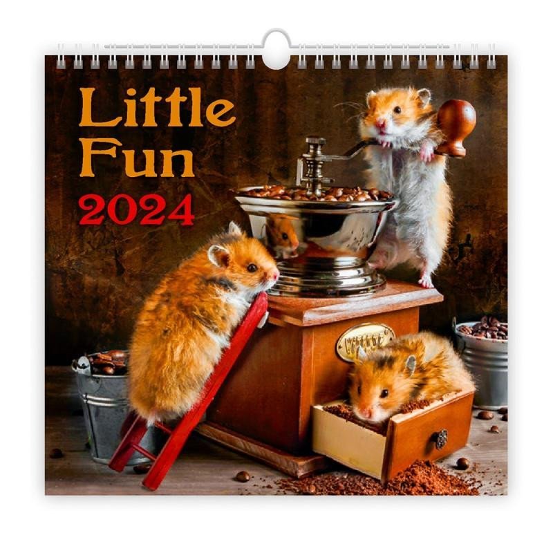 Levně Kalendář nástěnný 2024 - Little Fun