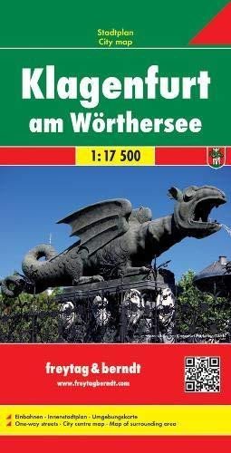 Levně PL 19 Klagenfurt am Wörthersee 1:17 500 / plán města
