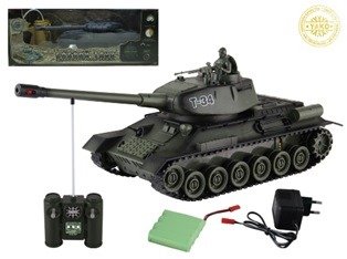 Levně Tank RC T34 1:24 - Sparkys