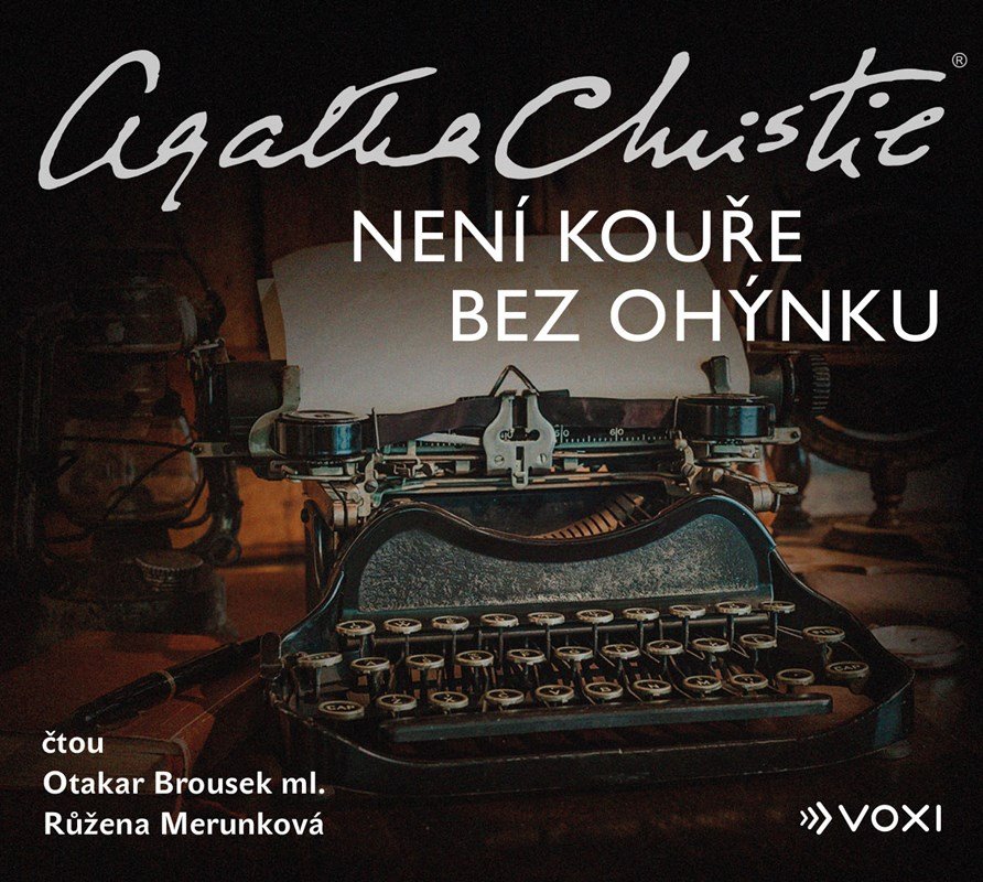 Levně Není kouře bez ohýnku - CDmp3 (Čte Otakar Brouek ml. a Růžena Merunková) - Agatha Christie