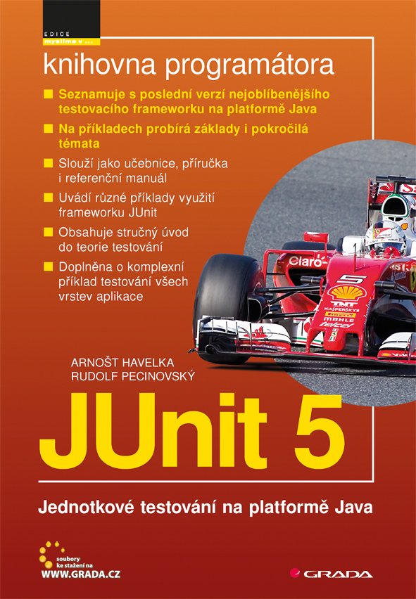 Levně JUnit 5 - Jednotkové testování na platformě Java - Arnošt Havelka