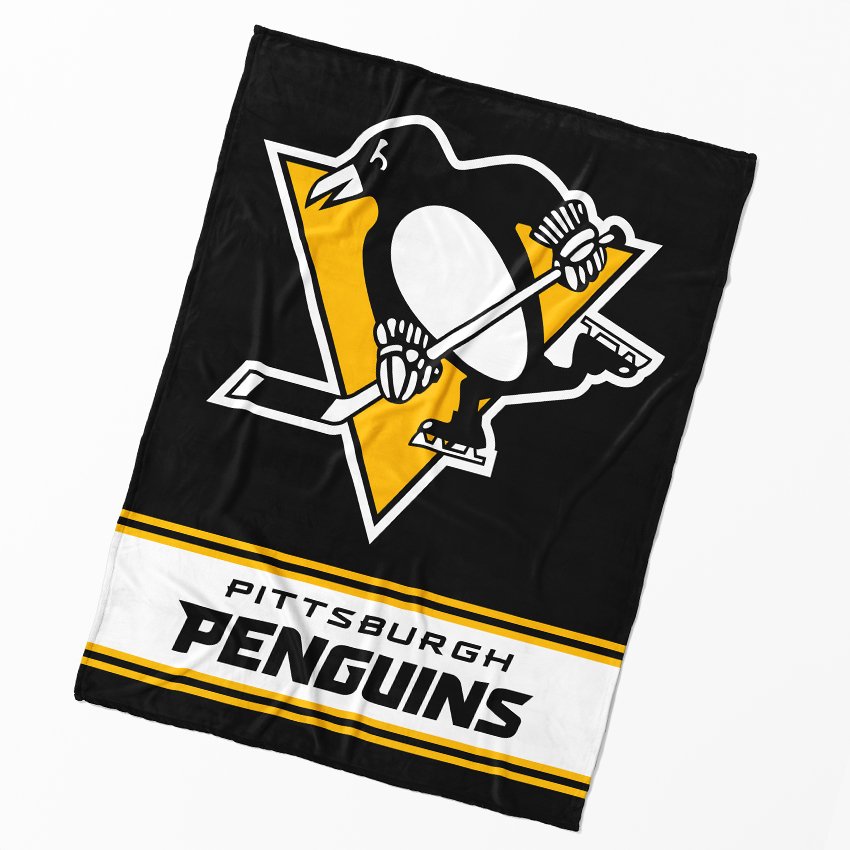 Levně Deka NHL Pittsburgh Penguins Essential 150x200 cm