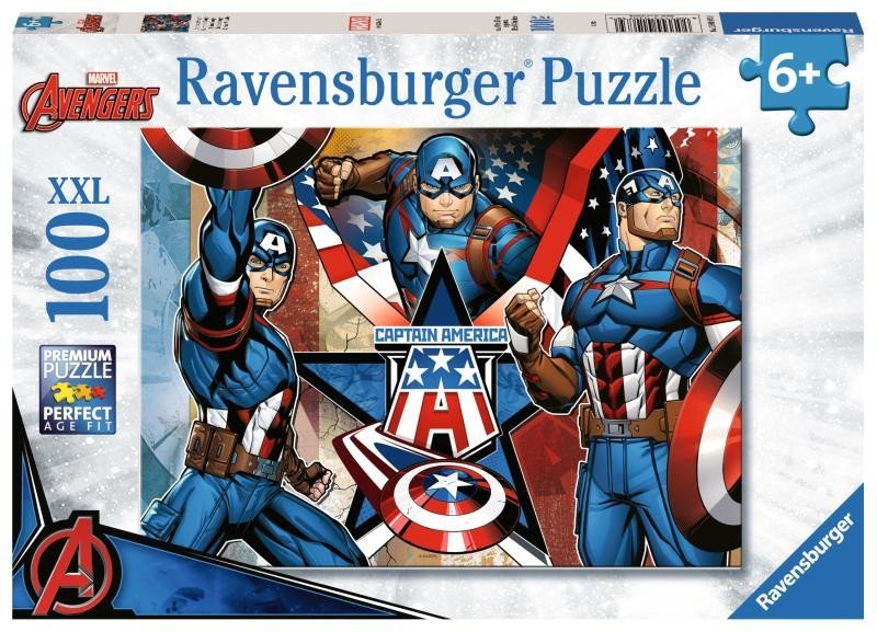 Puzzle Marvel: Kapitán Amerika 100 dílků