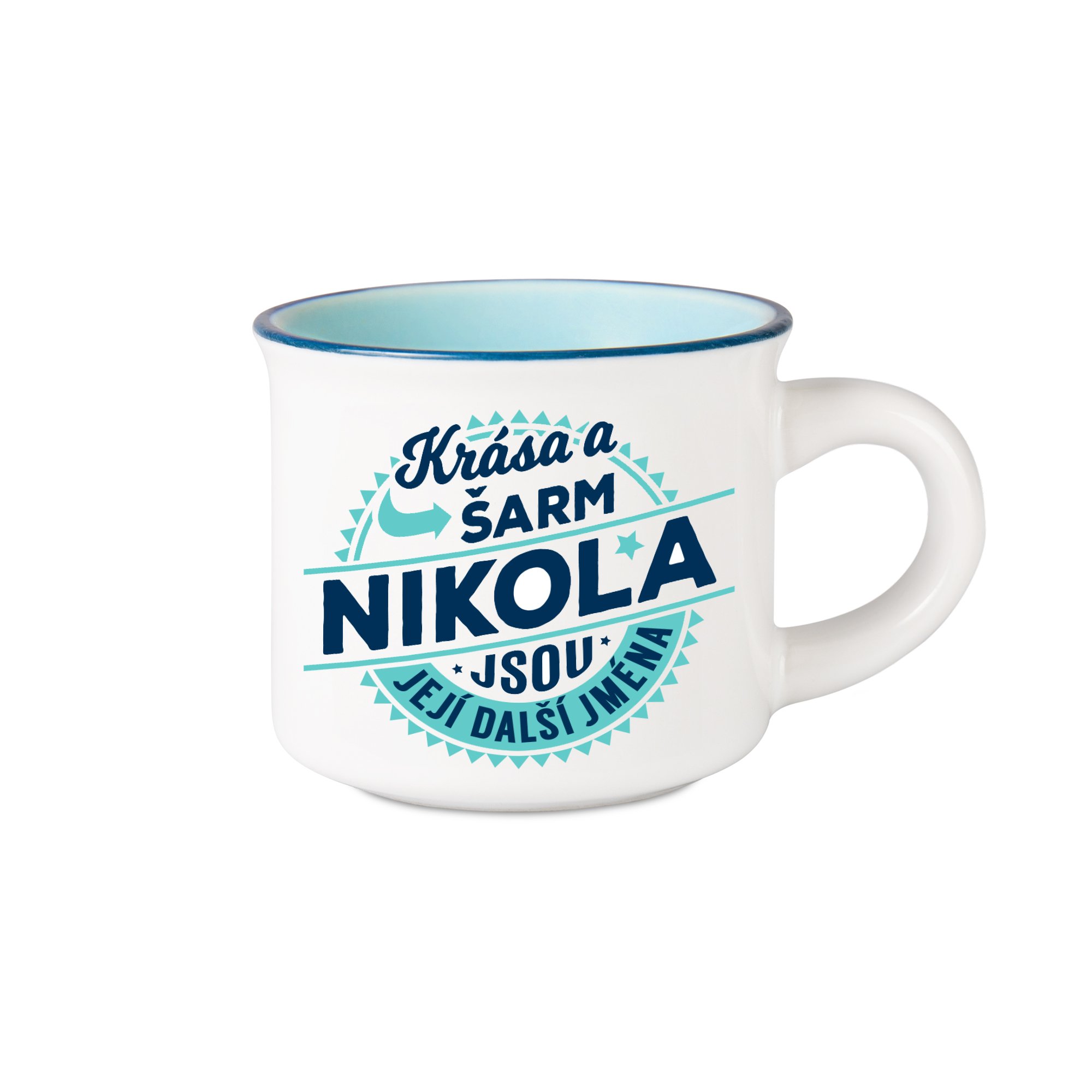 Levně Espresso hrníček - Nikola - Albi