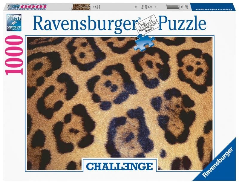 Levně Ravensburger Puzzle Challenge - Zvířecí potisk 1000 dílků