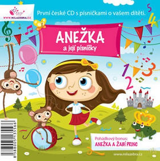 Levně Anežka a její písničky -CD