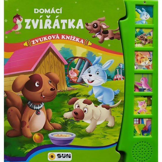 Levně Domácí zvířátka - Zvuková knížka - kolektiv