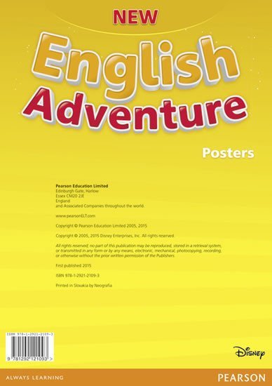 Levně New English Adventure Starter B Posters