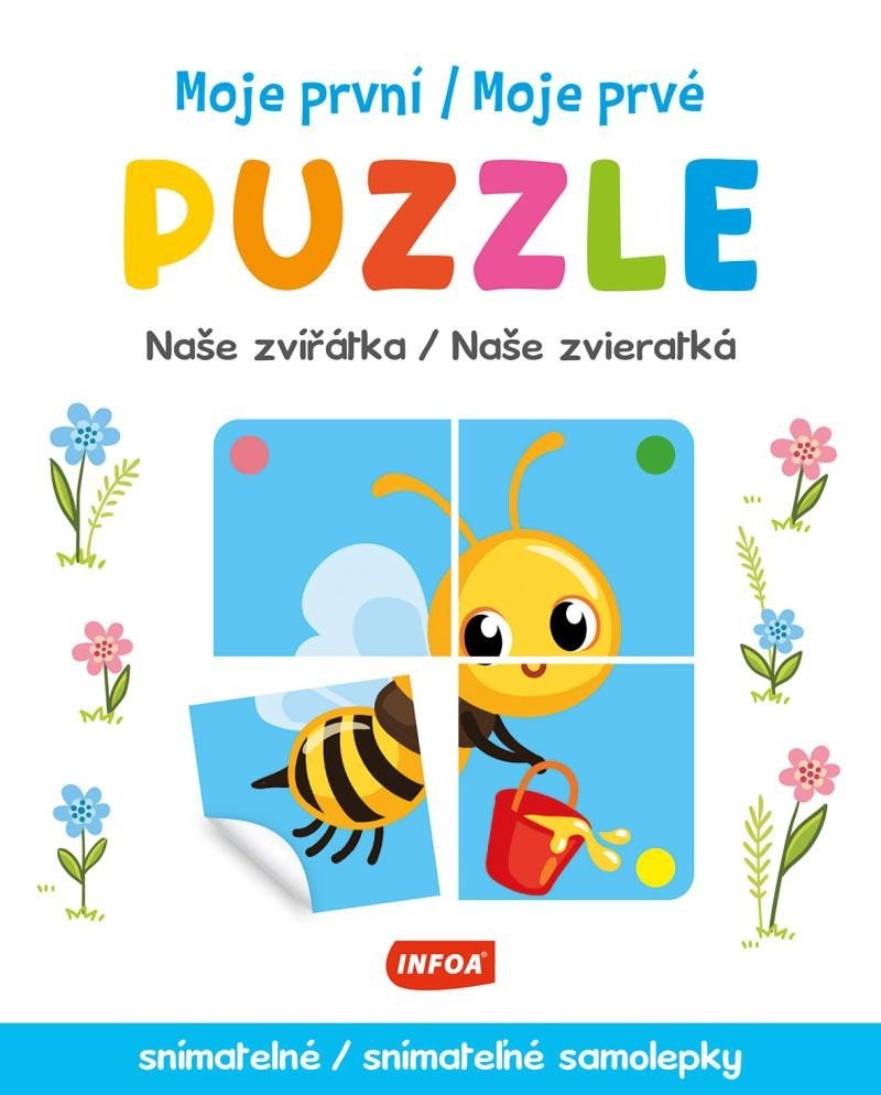 Levně Moje první puzzle - Naše zvířátka / Moje prvé puzzle - Naše zvieratká