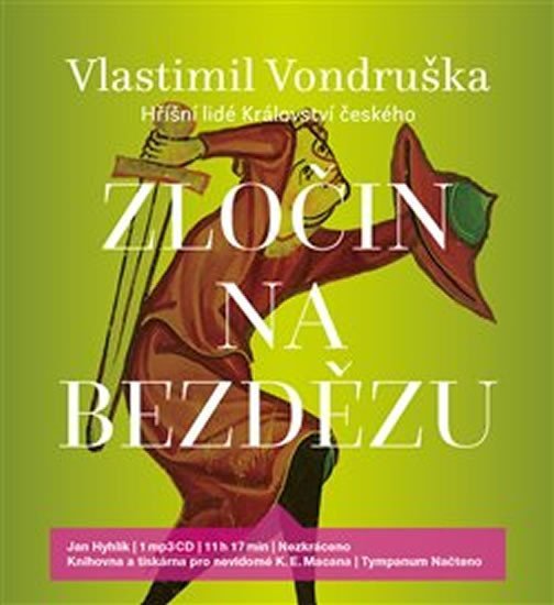 Zločin na Bezdězu - Hříšní lidé Království českého - CDmp3 (Čte Jan Hyhlík) - Vlastimil Vondruška