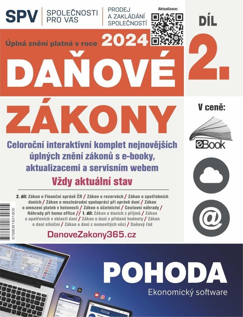 Levně Daňové zákony 2024 (Díl 2.)