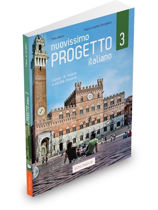 Levně Nuovissimo Progetto italiano 3/C1 Libro dello studente + CD audio - Telis Marin