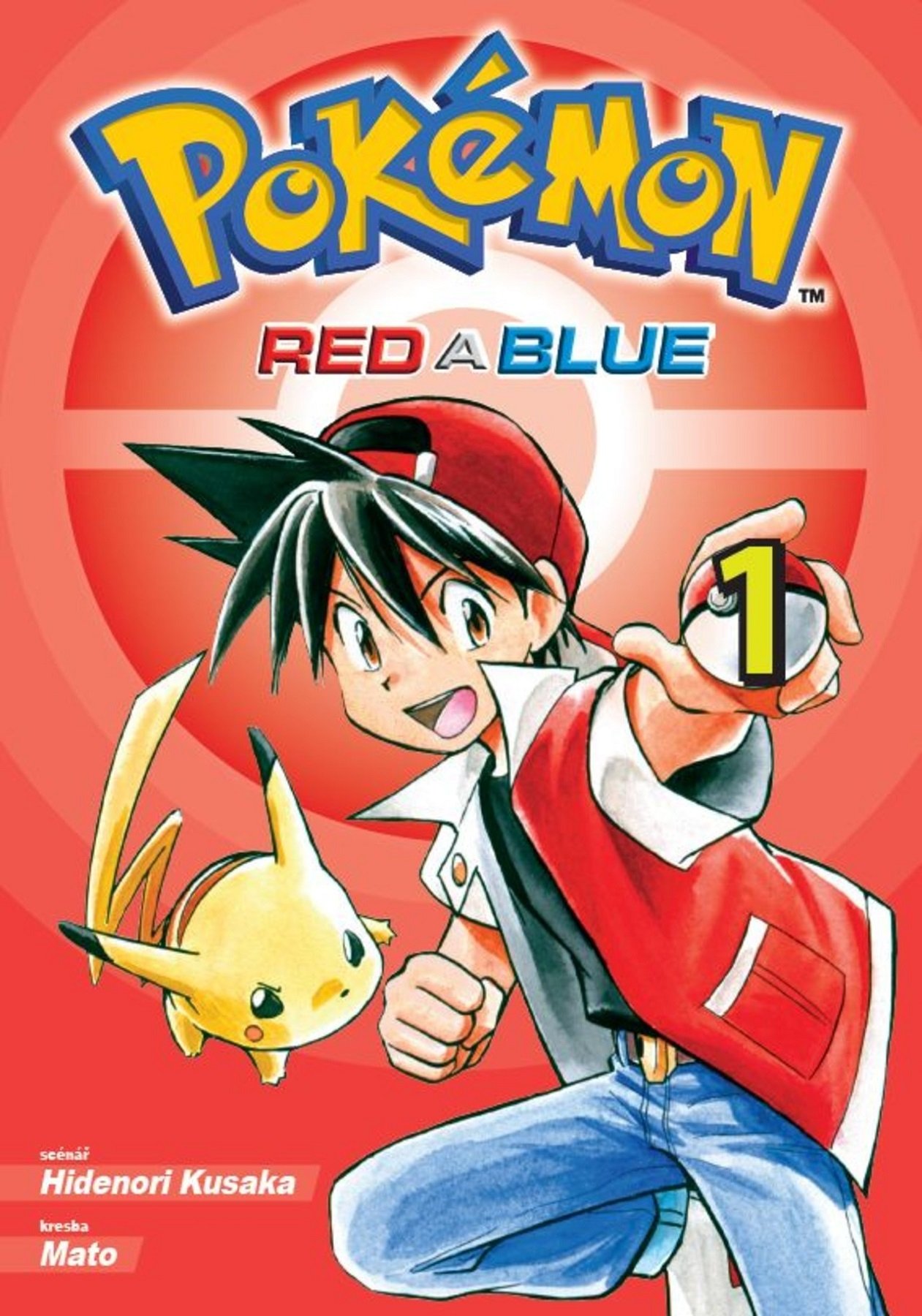 Levně Pokémon 1 - Red a blue - Hidenori Kusaka