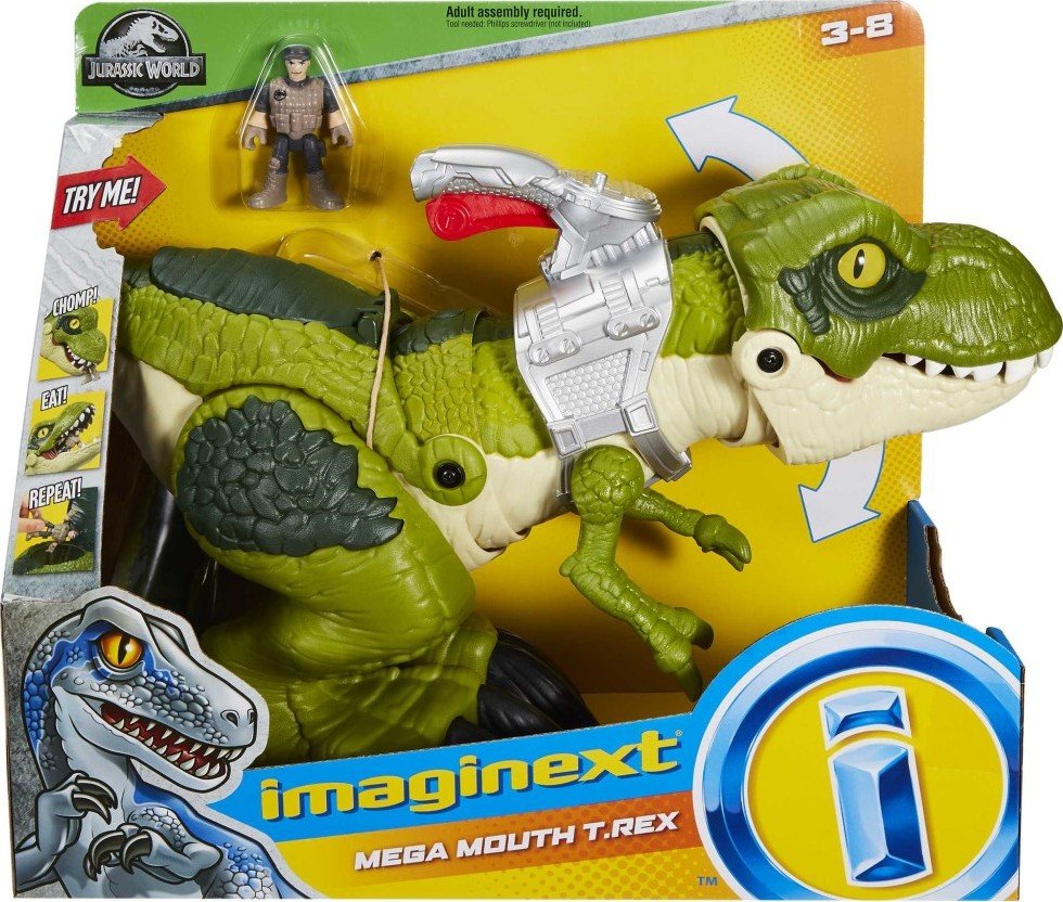 Levně Jurský svět figurka dinosaura Megamouth T-Rex - Mattel Jurský svět