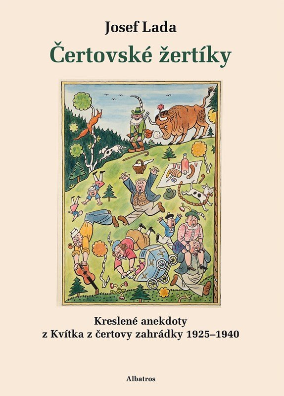 Levně Čertovské žertíky - Kreslené anekdoty z Kvítka z čertovy zahrádky 1925–1940 - Tomáš Prokůpek