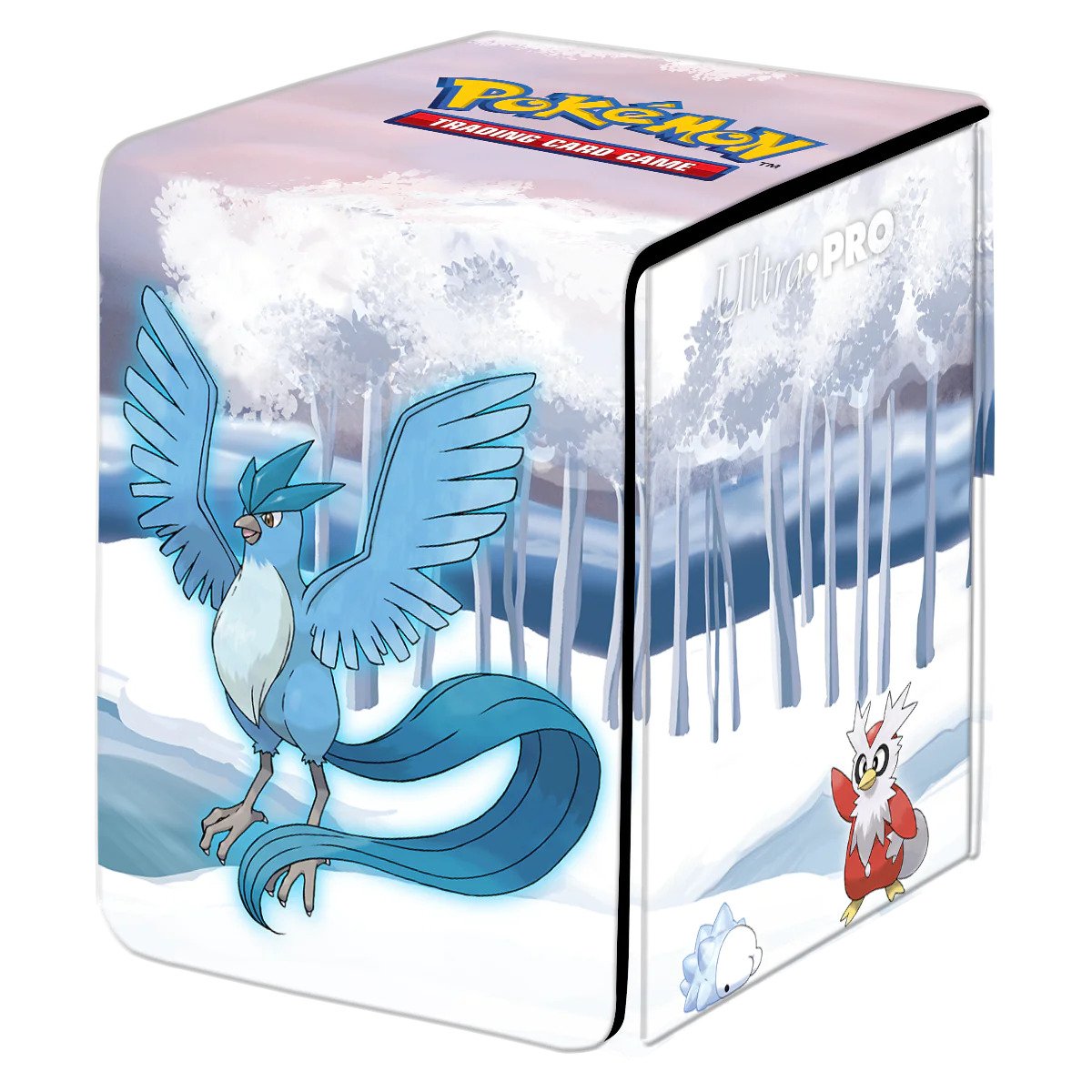 Levně Pokémon UP: GS Frosted Forest - Flip Box kožená krabička na karty