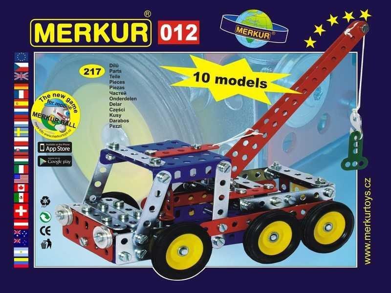 Merkur 012 Odtahové vozidlo 217 dílů, 10 modelů
