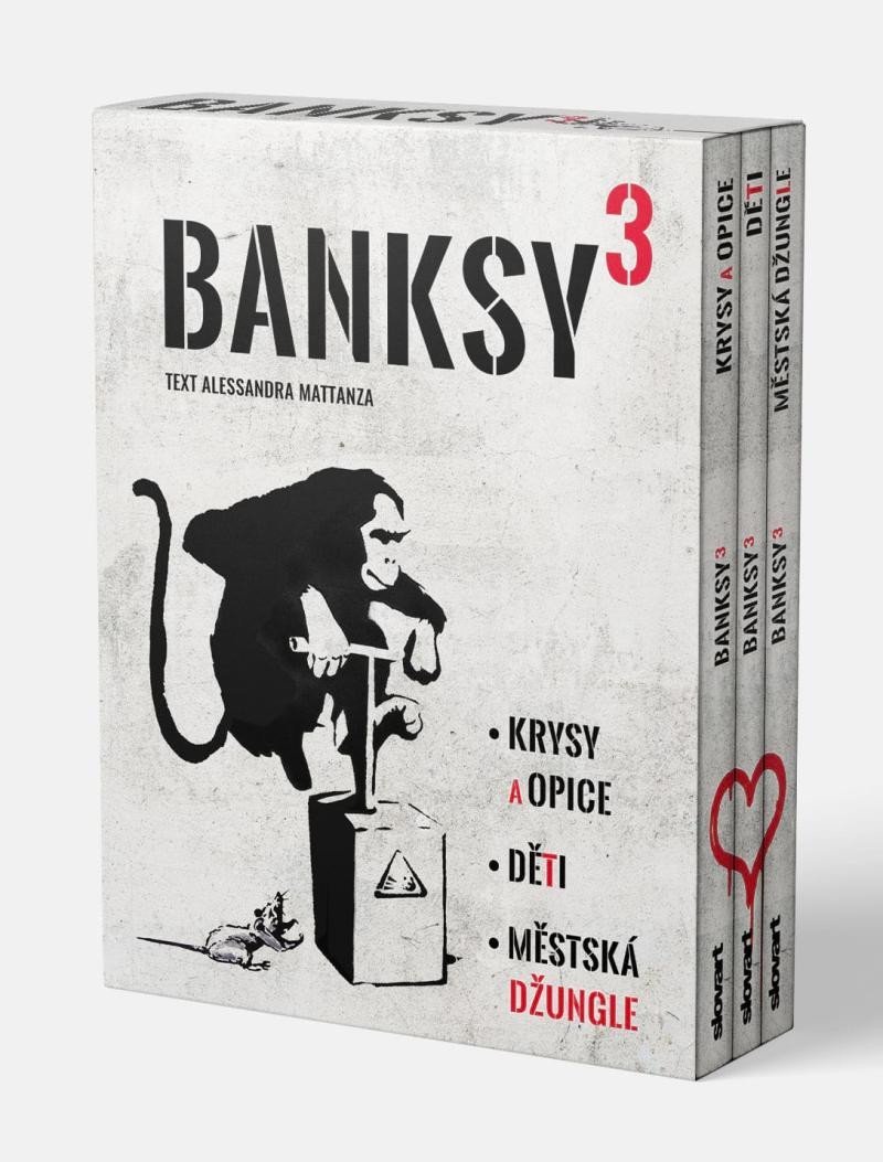 Levně Banksy - Krysy a opice, Děti, Městská džungle - Alessandra Mattanza