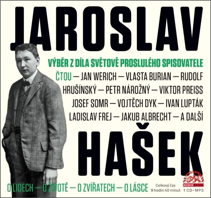 Levně Jaroslav Hašek - Výběr z díla světově proslulého spisovatel - CDmp3 - Jaroslav Hašek