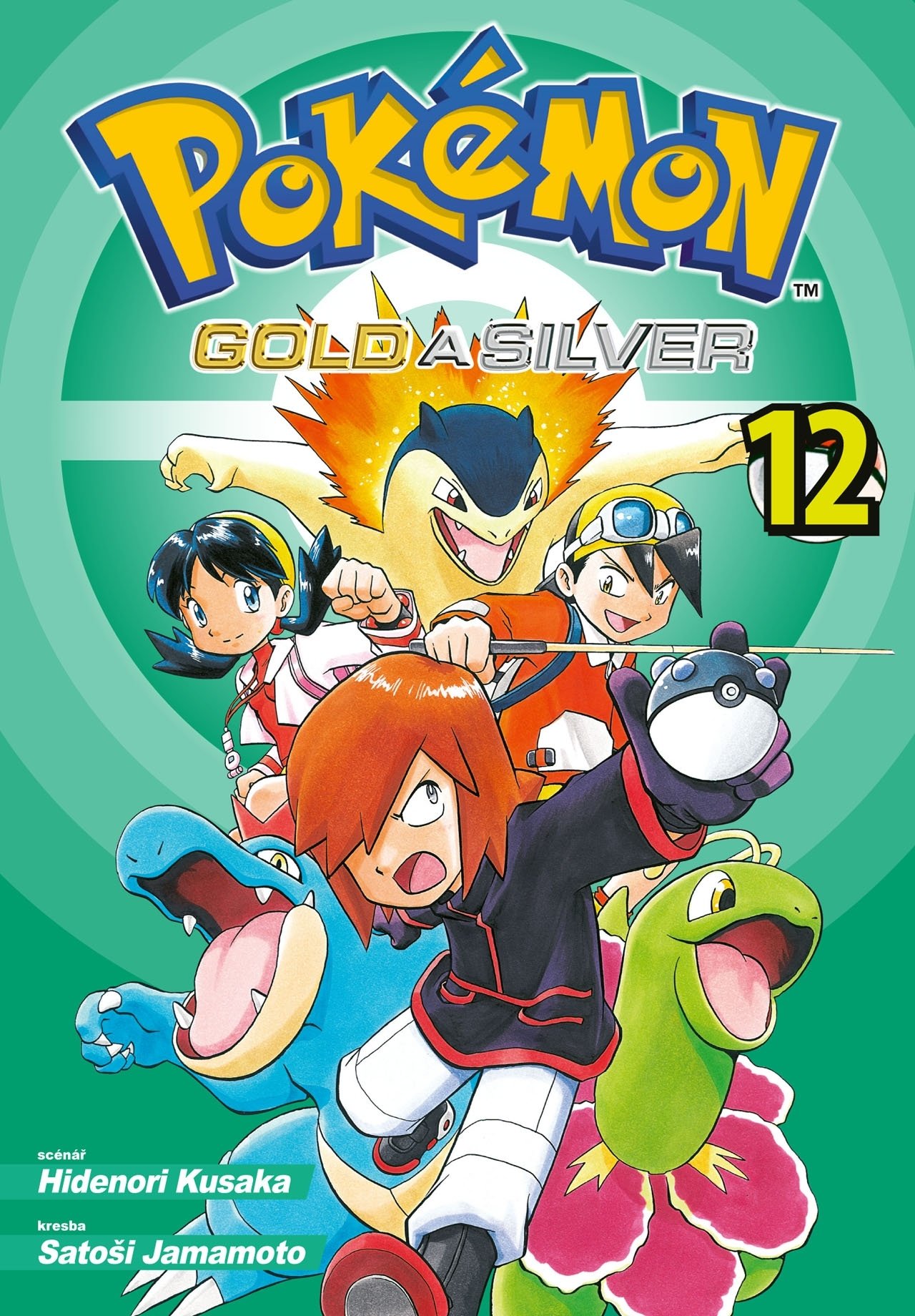 Levně Pokémon 12 - Gold a Silver - Hidenori Kusaka