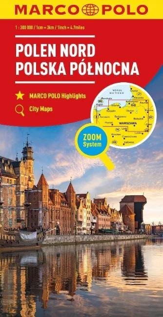 Levně Polsko Sever 1:300 000 / regionální mapa (ZoomSystem)