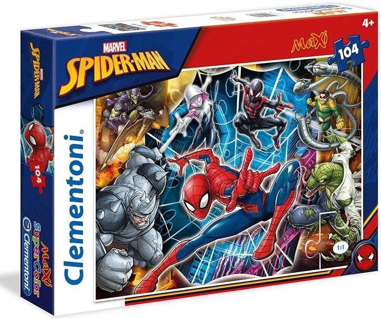 Levně Clementoni Puzzle Maxi Spiderman / 104 dílků - Clementoni