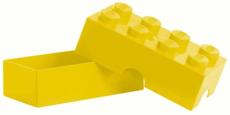 Levně Svačinový box LEGO - žlutý