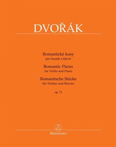 Levně Romantické kusy op. 75 - Antonín Dvořák