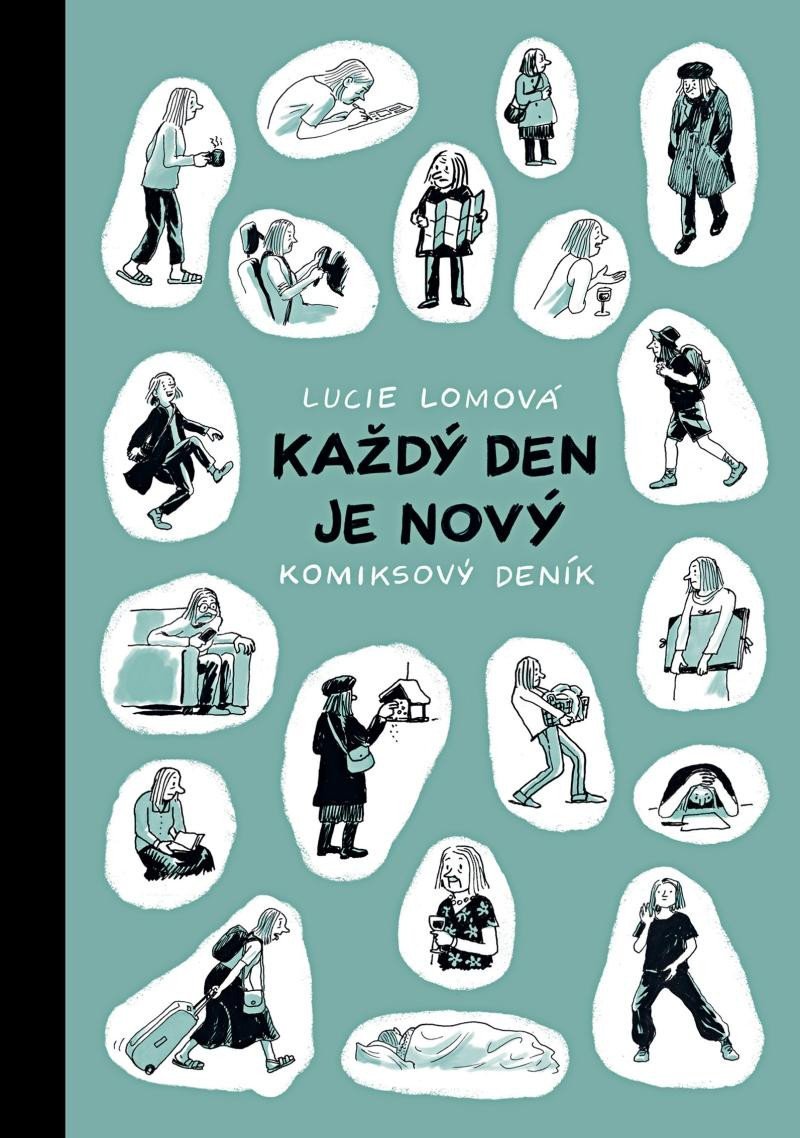 Levně Každý den je nový - Komiksový deník - Lucie Lomová
