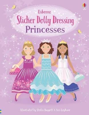 Sticker Dolly Dressing Princesses - Fiona Watt