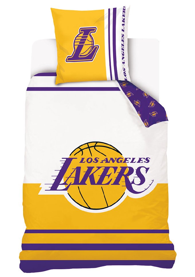 Levně Basketbalové povlečení NBA LA Lakers