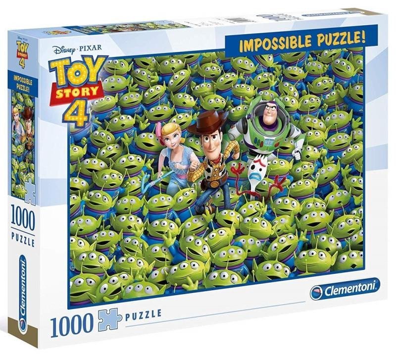 Levně Clementoni Puzzle Impossible - Toy Story 4 ( 1000 dílků ) - Clementoni