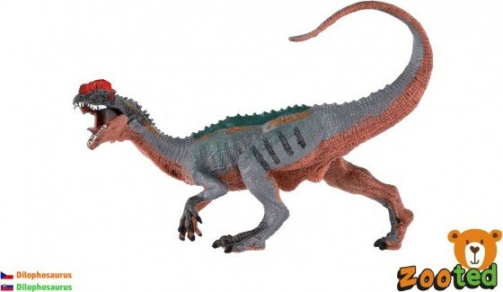 Levně Dilophosaurus zooted plast 15cm v sáčku