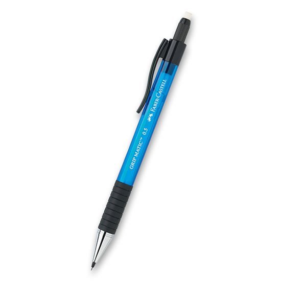 Levně Faber - Castell Mikrotužka Grip-Matic - modrá 0,5 mm