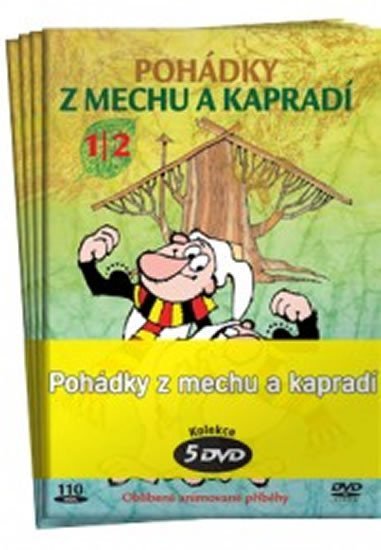 Pohádky z mechu a kapradí - kolekce 5 DVD - Zdeněk Smetana