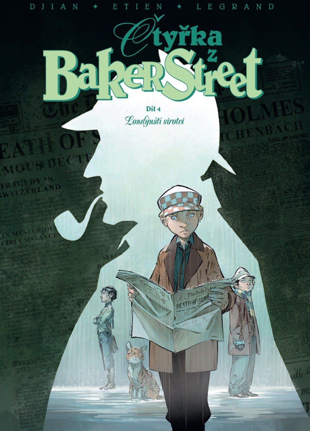 Levně Čtyřka z Baker Street 4 - Londýnští sirotci - Olivier Legrand