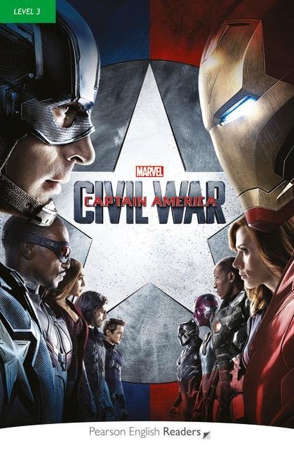 Pearson English Readers: Level 3 Marvel Captain America Civil War + Code - Coleen Degnan-Veness