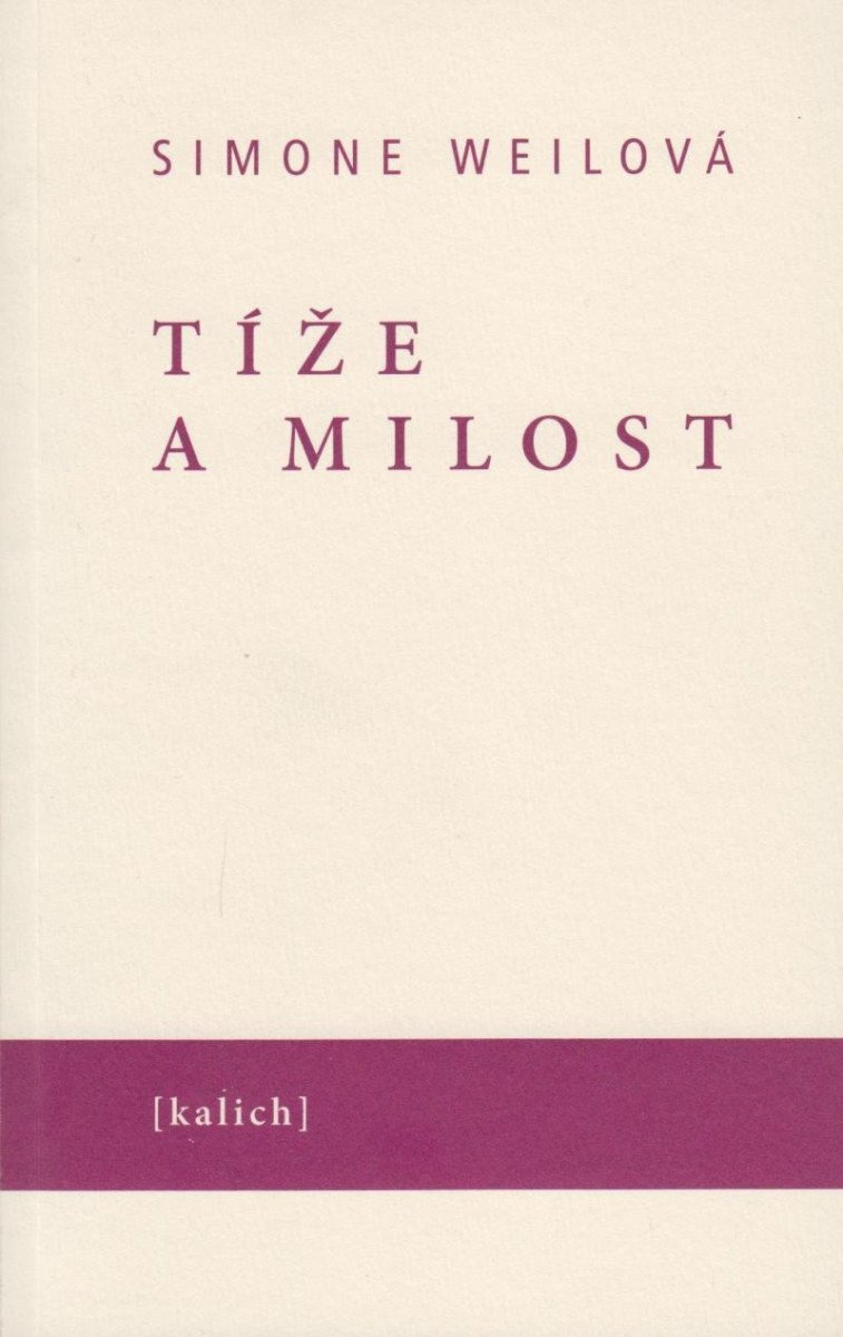 Tíže a milost, 2. vydání - Simone Weil