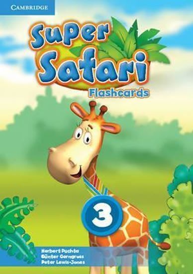 Levně Super Safari Level 3 Flashcards (Pack of 78) - Herbert Puchta