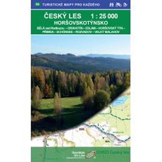Levně Český Les,Horšovskotýnsko 1:25 000/ 56 Turistické mapy pro každého