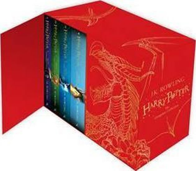 Levně Harry Potter Box Set: The Complete Collection Children´s Hardback - Joanne Kathleen Rowling