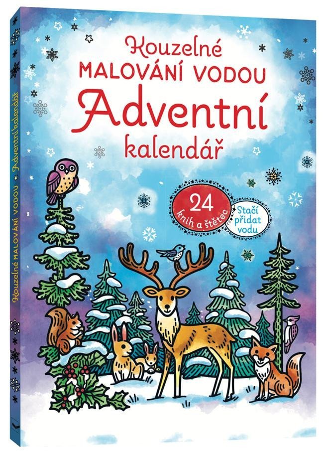 Levně Kouzelné malování vodou Adventní kalendář - Abigail Wheatley